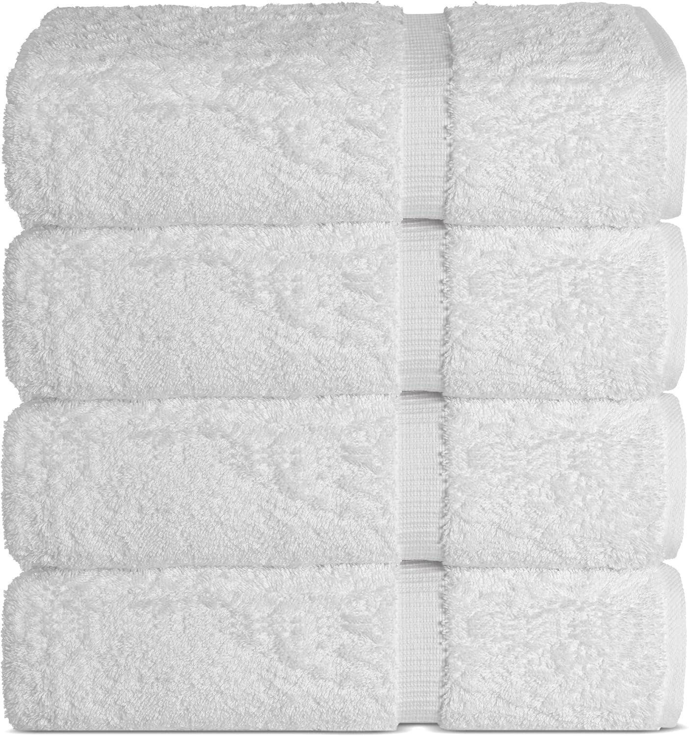 Chakir Turkish Linens Luxury Spa and Hotel Quality Premium Cotton 6-Piece Towel Set (2 x Bath Towels, 2 x Hand Towels, 2 x Washcloths)