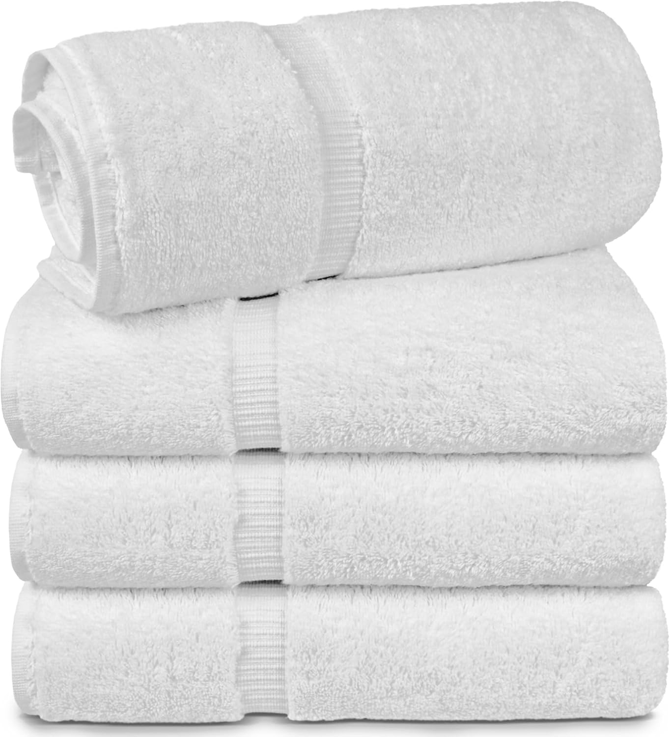 Chakir Turkish Linens Luxury Spa and Hotel Quality Premium Cotton 6-Piece Towel Set (2 x Bath Towels, 2 x Hand Towels, 2 x Washcloths)