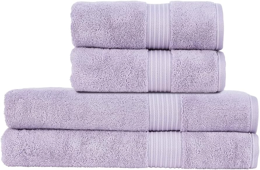 Christy Supreme Hygro 6 Piece Towel Set | Spruce Green | 100% Luxury Supima Cotton | Ultra Soft | Super Absorbent | 650GSM | 2 Bath Towels 2 Hand Towels 2 Face Cloths
