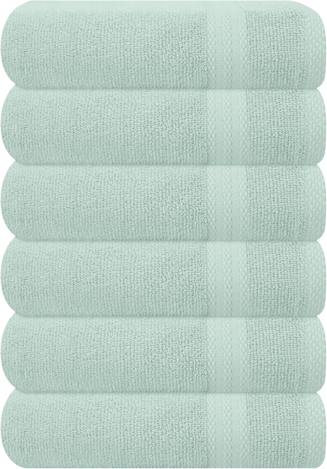 GLAMBURG Ultra Soft 8-Piece Towel Set - 100% Pure Ringspun Cotton, Contains 2 Oversized Bath Towels 27x54, 2 Hand Towels 16x28, 4 Wash Cloths 13x13 - Ideal for Everyday use, Hotel & Spa - Pink