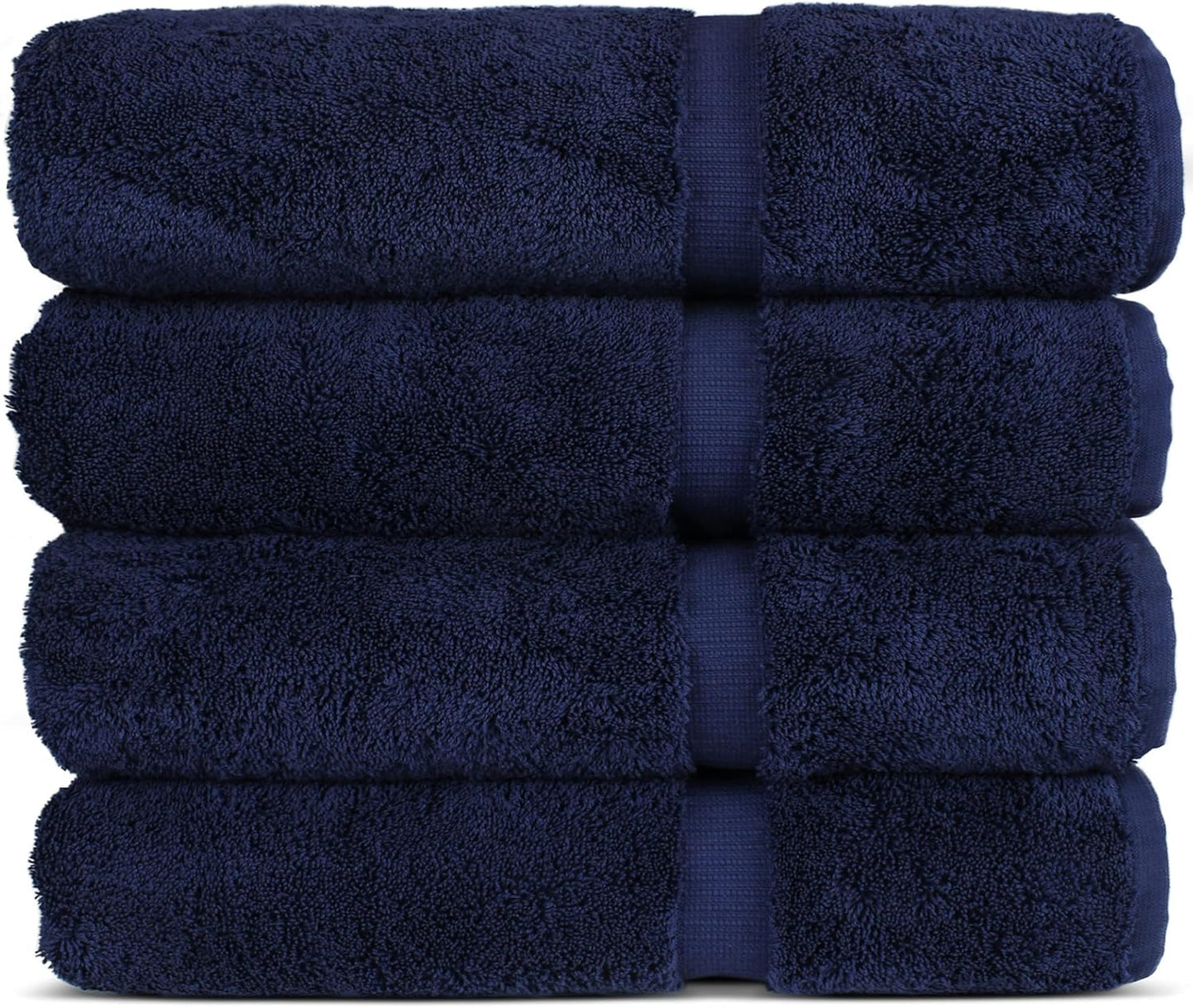 Chakir Turkish Linens Luxury Spa and Hotel Quality Premium Cotton 6-Piece Towel Set (2 x Bath Towels, 2 x Hand Towels, 2 x Washcloths)