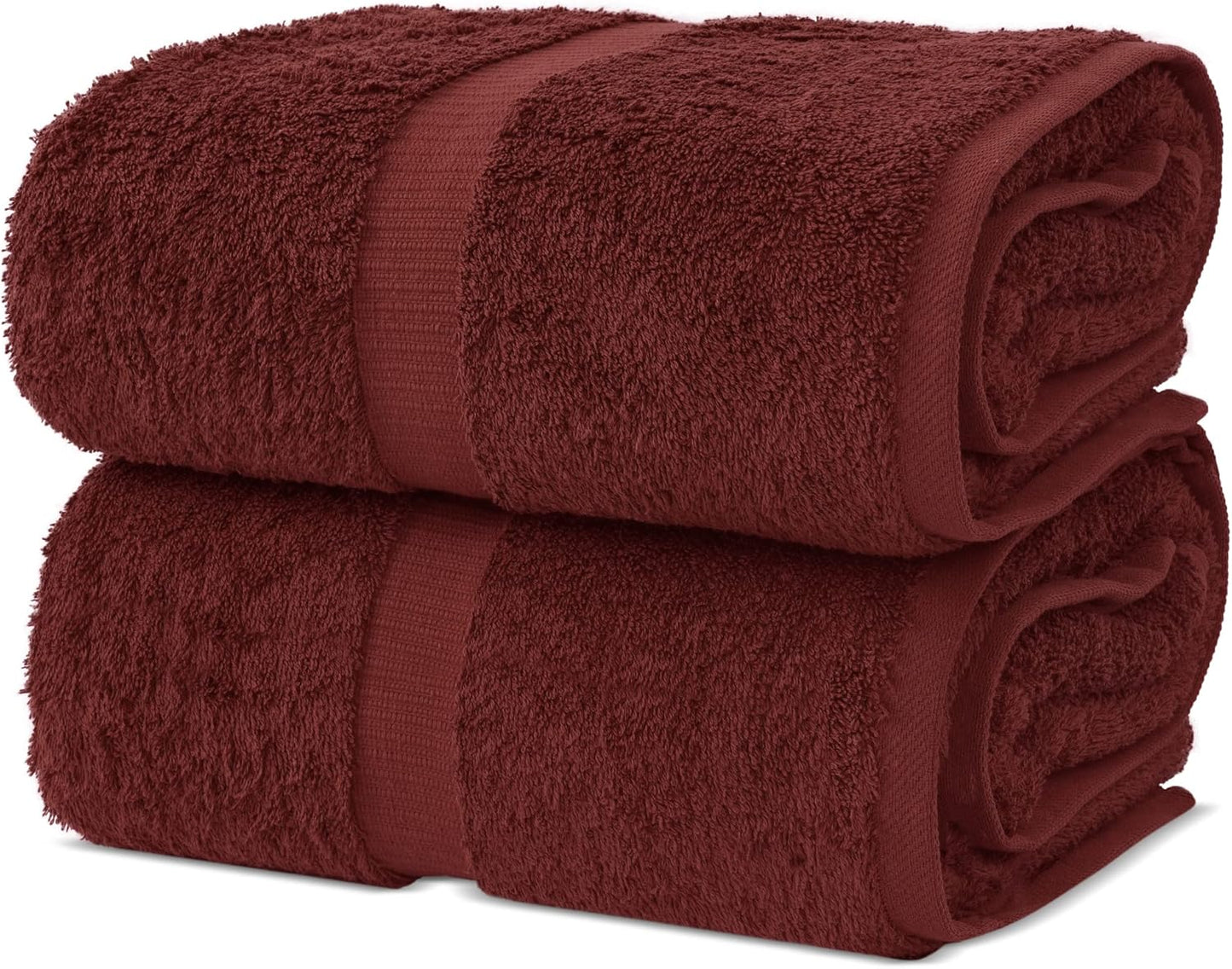 Chakir Turkish Linens Luxury Spa and Hotel Quality Premium Cotton 6-Piece Towel Set (2 x Bath Towels, 2 x Hand Towels, 2 x Washcloths)