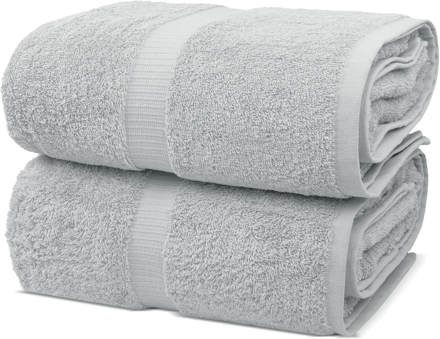Chakir Turkish Linens Luxury Spa and Hotel Quality Premium Cotton 6-Piece Towel Set (2 x Bath Towels, 2 x Hand Towels, 2 x Washcloths)