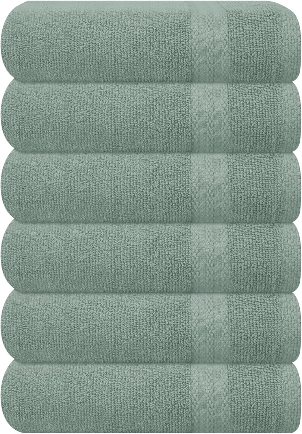 GLAMBURG Ultra Soft 8-Piece Towel Set - 100% Pure Ringspun Cotton, Contains 2 Oversized Bath Towels 27x54, 2 Hand Towels 16x28, 4 Wash Cloths 13x13 - Ideal for Everyday use, Hotel & Spa - Pink