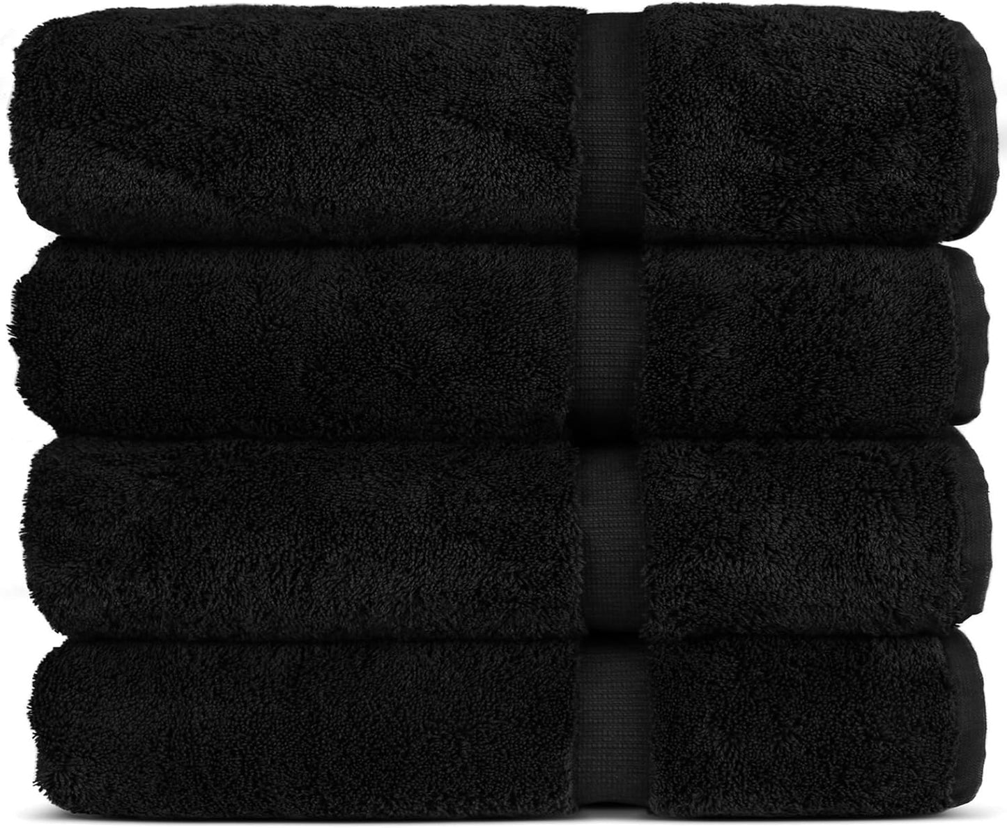 Chakir Turkish Linens Luxury Spa and Hotel Quality Premium Cotton 6-Piece Towel Set (2 x Bath Towels, 2 x Hand Towels, 2 x Washcloths)