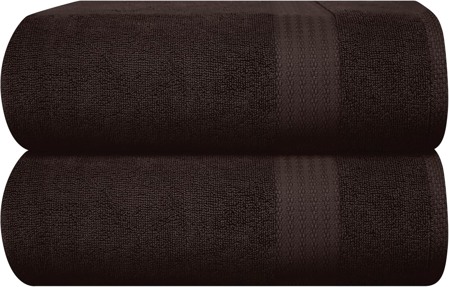 GLAMBURG Ultra Soft 8-Piece Towel Set - 100% Pure Ringspun Cotton, Contains 2 Oversized Bath Towels 27x54, 2 Hand Towels 16x28, 4 Wash Cloths 13x13 - Ideal for Everyday use, Hotel & Spa - Pink