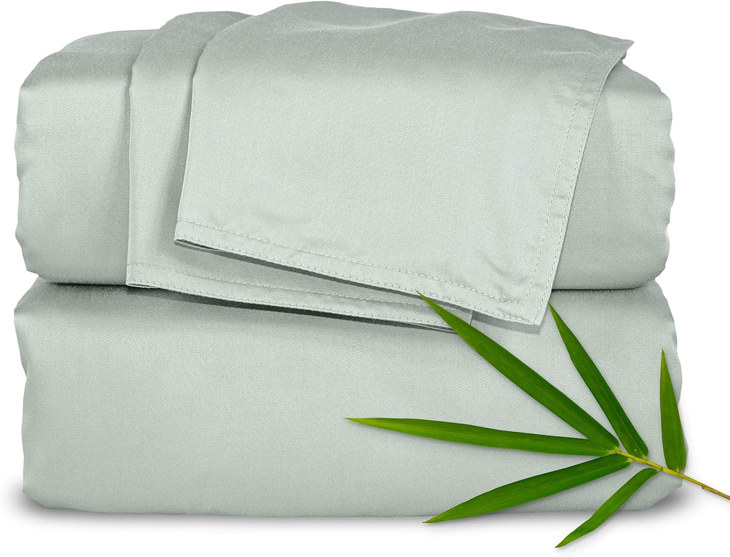 Twin XL Sheets by Pure Bamboo, Genuine 100% Organic Viscose Derived from Bamboo Bed Sheet Set, Luxuriously Soft & Cooling, Double Stitching, Lifetime Quality Promise (Twin XL, Sand)