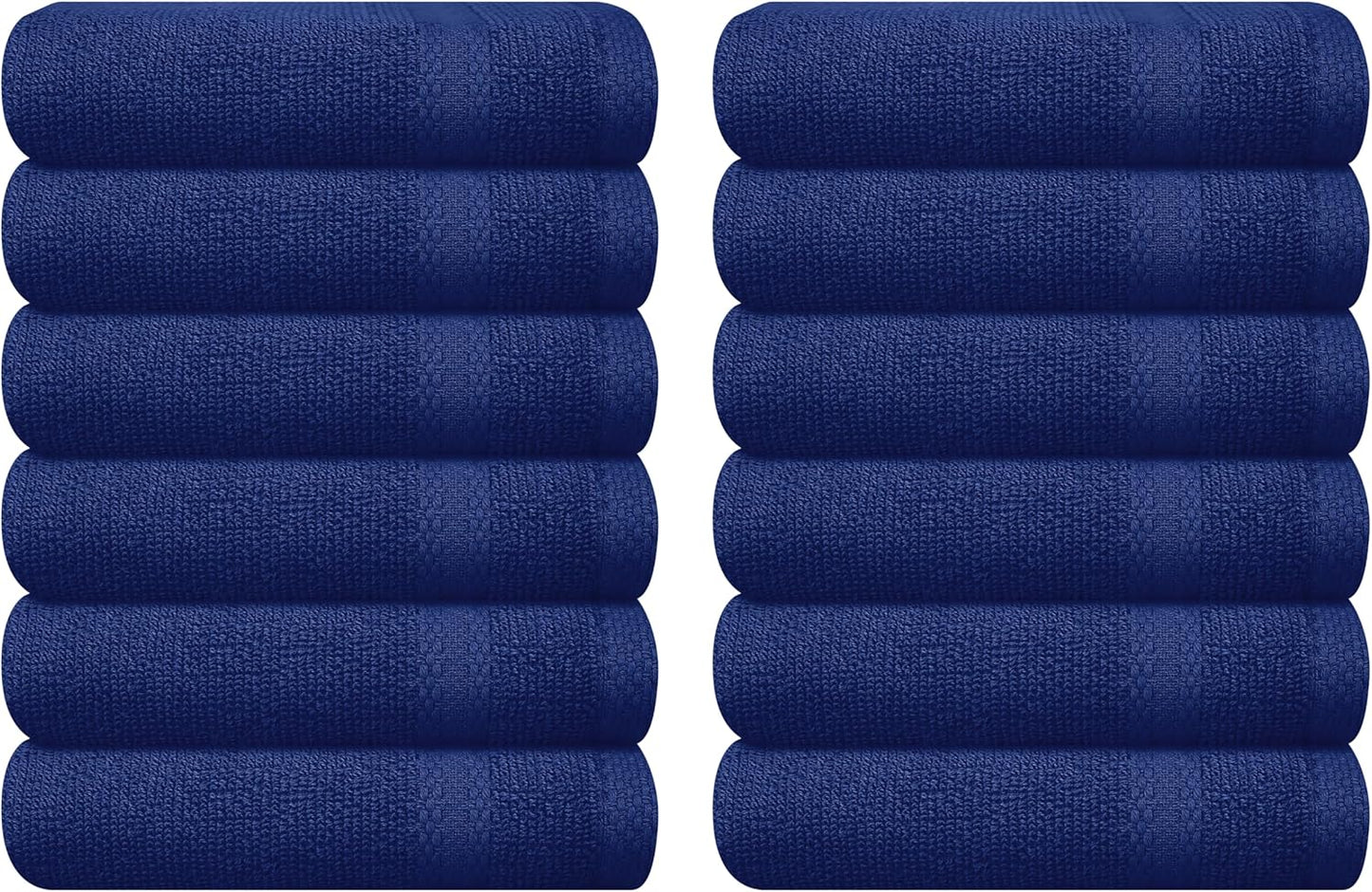 GLAMBURG Ultra Soft 8-Piece Towel Set - 100% Pure Ringspun Cotton, Contains 2 Oversized Bath Towels 27x54, 2 Hand Towels 16x28, 4 Wash Cloths 13x13 - Ideal for Everyday use, Hotel & Spa - Pink