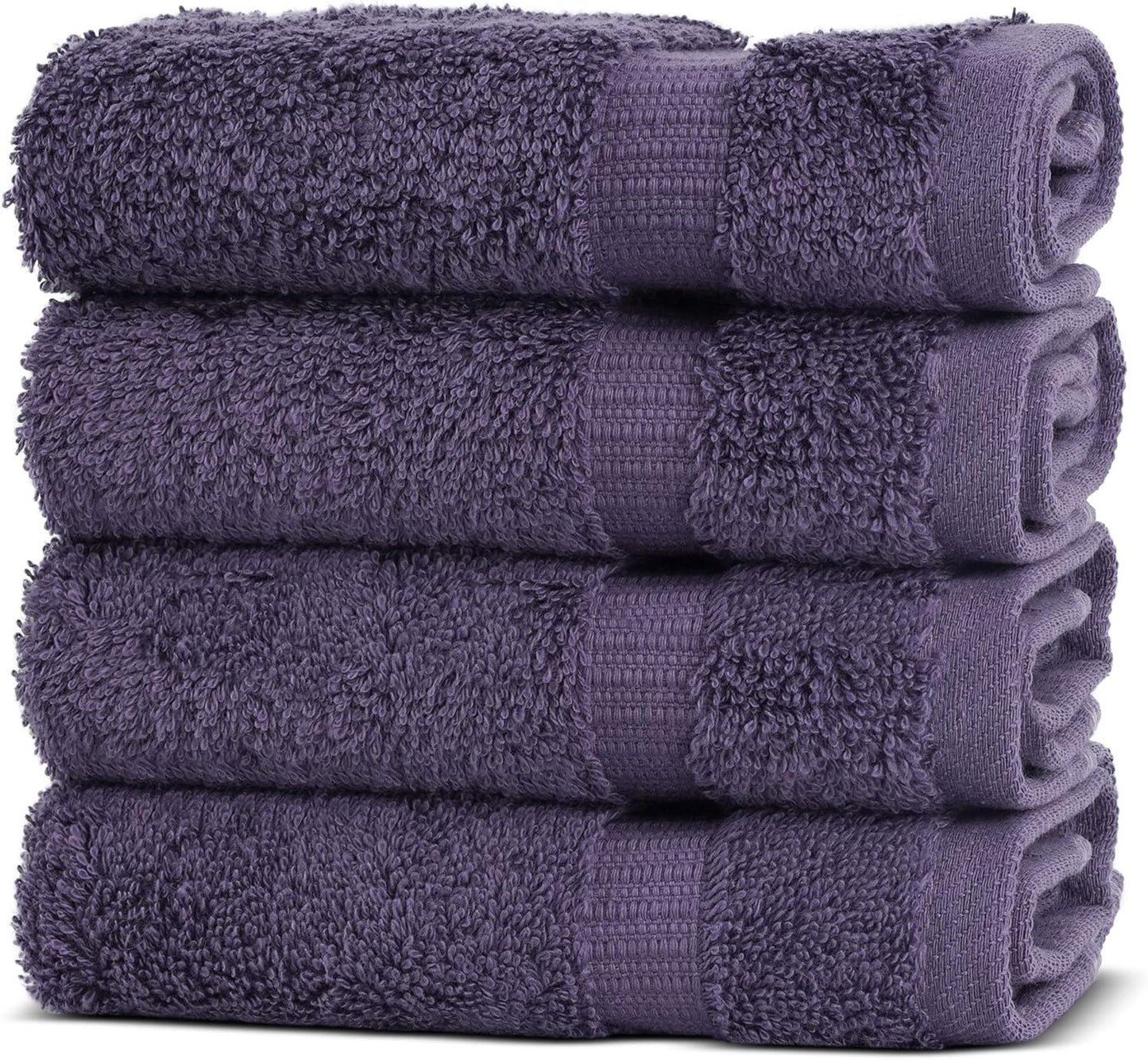 Chakir Turkish Linens Luxury Spa and Hotel Quality Premium Cotton 6-Piece Towel Set (2 x Bath Towels, 2 x Hand Towels, 2 x Washcloths)
