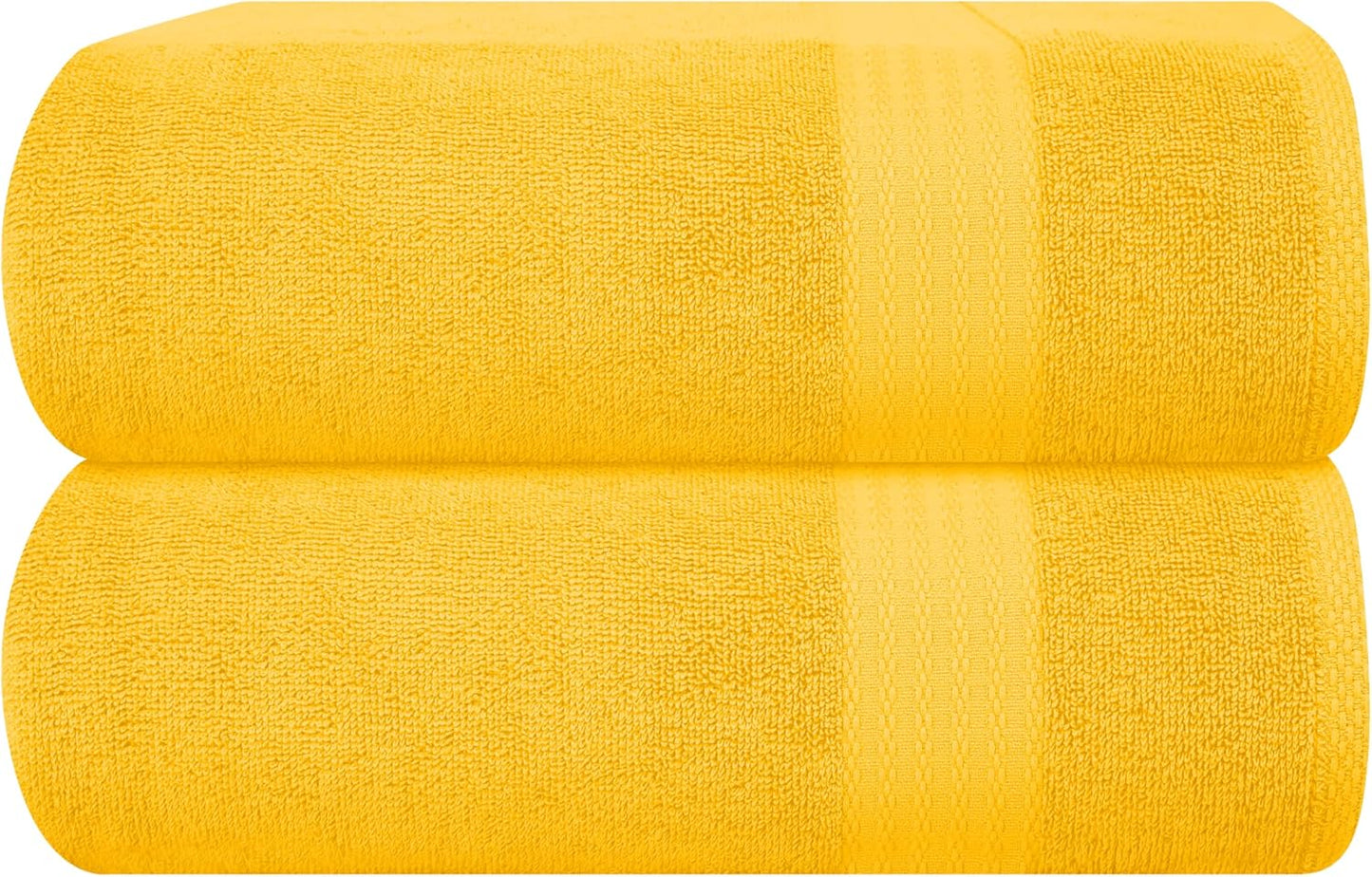 GLAMBURG Ultra Soft 8-Piece Towel Set - 100% Pure Ringspun Cotton, Contains 2 Oversized Bath Towels 27x54, 2 Hand Towels 16x28, 4 Wash Cloths 13x13 - Ideal for Everyday use, Hotel & Spa - Pink
