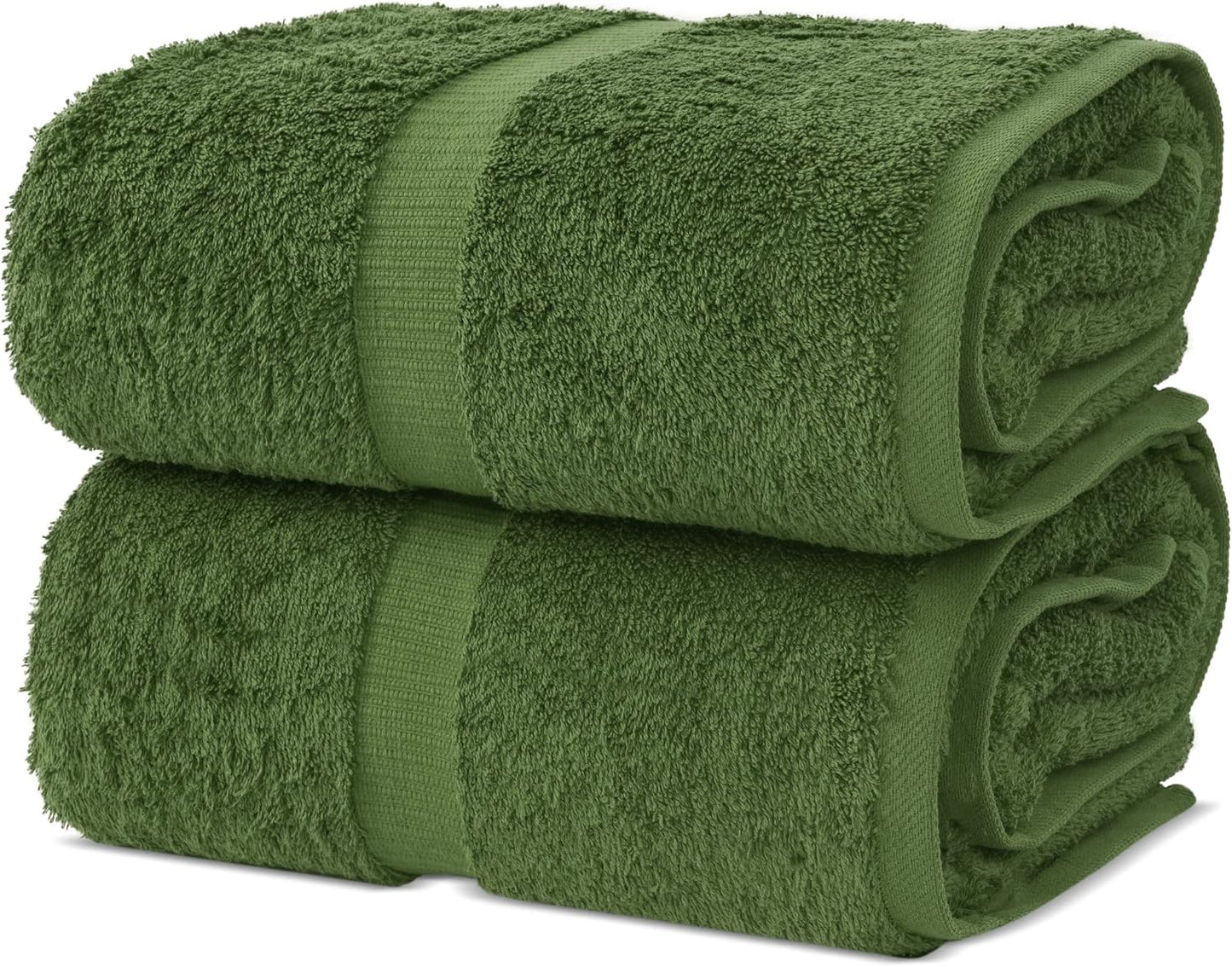 Chakir Turkish Linens Luxury Spa and Hotel Quality Premium Cotton 6-Piece Towel Set (2 x Bath Towels, 2 x Hand Towels, 2 x Washcloths)