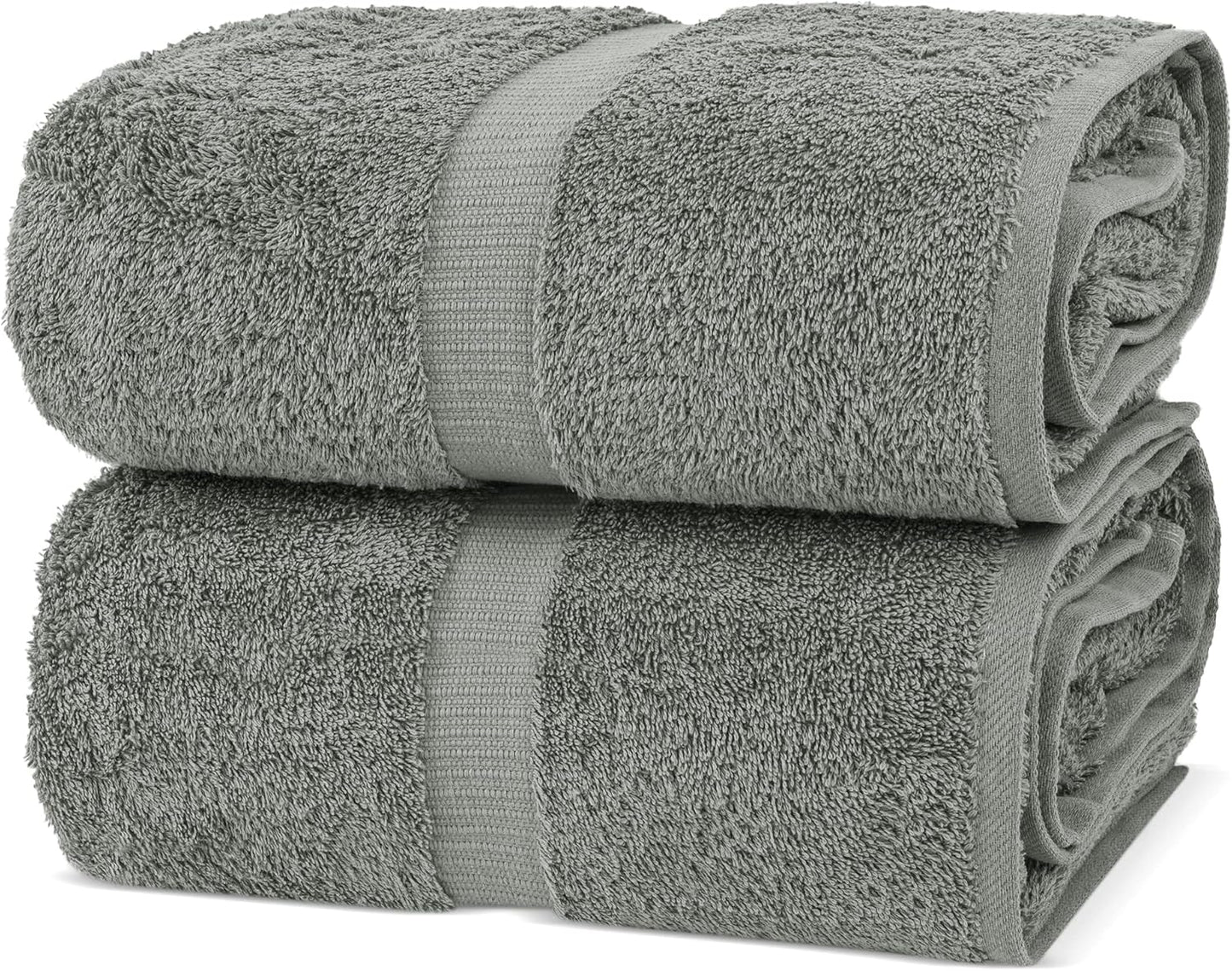 Chakir Turkish Linens Luxury Spa and Hotel Quality Premium Cotton 6-Piece Towel Set (2 x Bath Towels, 2 x Hand Towels, 2 x Washcloths)