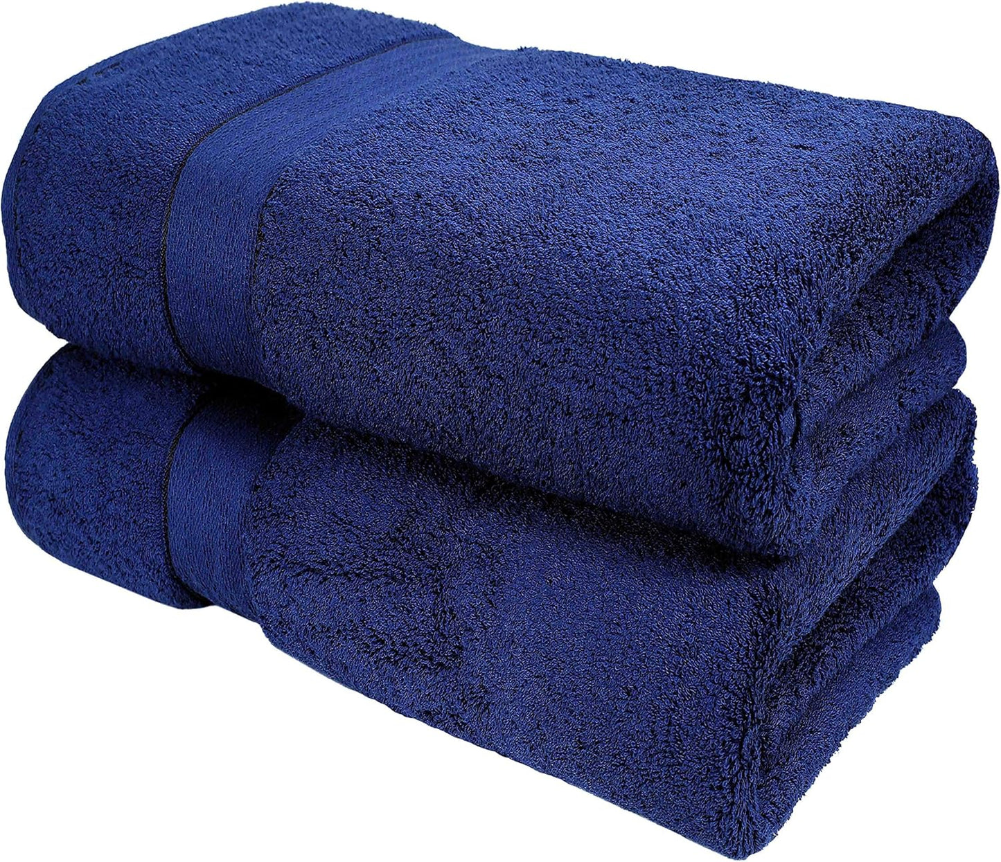 GLAMBURG Ultra Soft 8-Piece Towel Set - 100% Pure Ringspun Cotton, Contains 2 Oversized Bath Towels 27x54, 2 Hand Towels 16x28, 4 Wash Cloths 13x13 - Ideal for Everyday use, Hotel & Spa - Pink