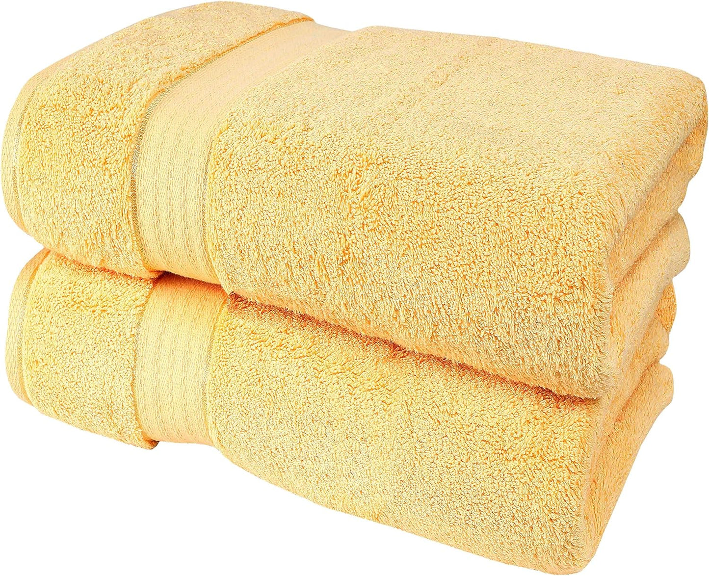 GLAMBURG Ultra Soft 8-Piece Towel Set - 100% Pure Ringspun Cotton, Contains 2 Oversized Bath Towels 27x54, 2 Hand Towels 16x28, 4 Wash Cloths 13x13 - Ideal for Everyday use, Hotel & Spa - Pink